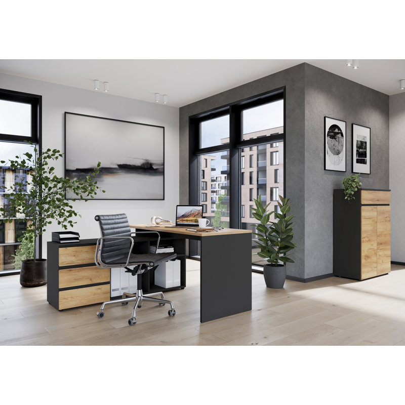 Lissabon 80.1cm Wide 1 -Drawer File Cabinet