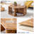 Xariya Multi-hole Design Coffee Table