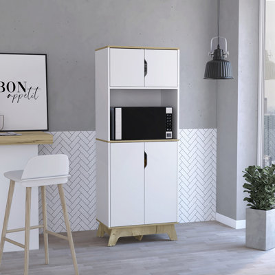 Armoire haute micro-ondes Wallas, cuisine