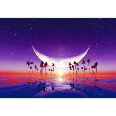 Papier peint autocollant Big Moon