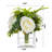 Faux Silk Rose Arrangement in Vase
