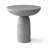 Fiberglass Mushroom-Shaped Accent Table-1995854227