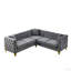 Canapé modulaire en L avec coussins Stoughton-119772618