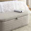 Repose-pieds rembourré avec rangement 45,5 "Marciniak-91425383