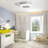 18 Inch Enclosed Ceiling Fan With Light And Remote, Flush Mount Bladeless Modern Low Profile Ceiling Fan For Bedroom Kitchen Dining Room