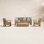 Bogota 5 - Person Teak Outdoor Conversation Set With Cushions