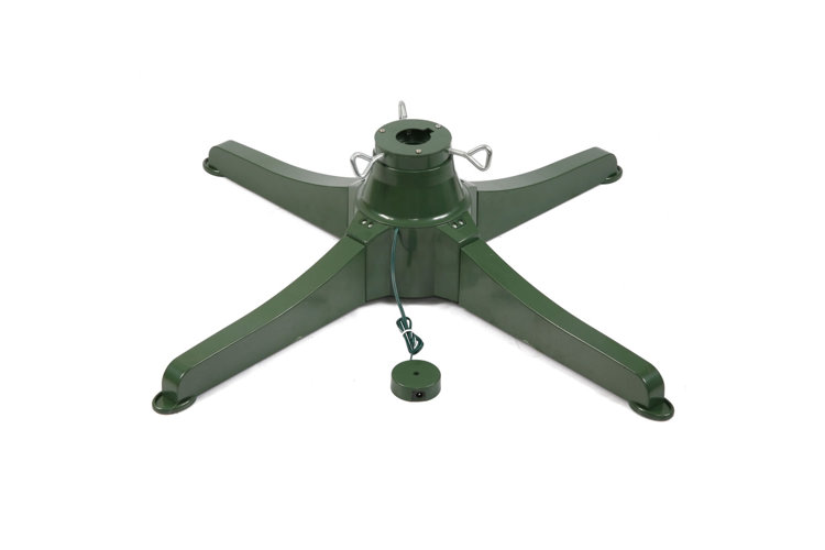 Budget artificial tree stand made of steel.