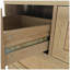 4 Drawers Rattan Cabinet,buffet table,credenza-1739311515