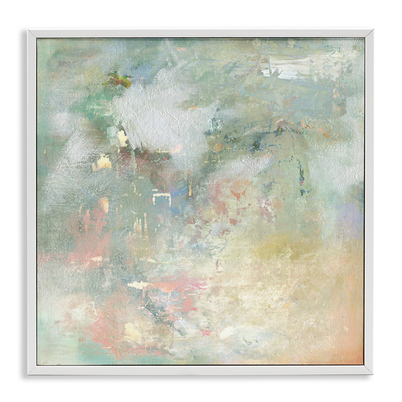 «Ethereal Brushstroke Harmony», estampe numérique, design par Carol Robinson, H 24 po x l 24 po