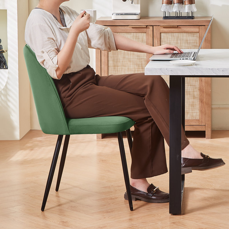 150Cm Table With 6 Modern Cool Colour Upholstered Dining Chairs, Light Green