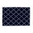 Spiceland Floral Polypropylene Area Rug in Navy