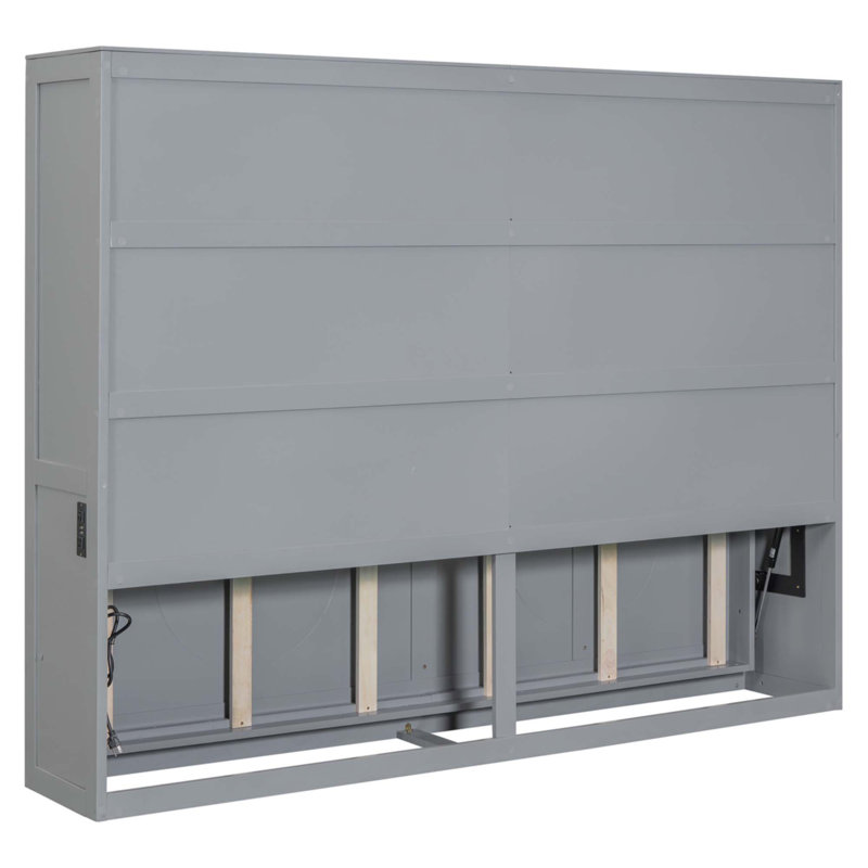 Grand lit escamotable, Gris