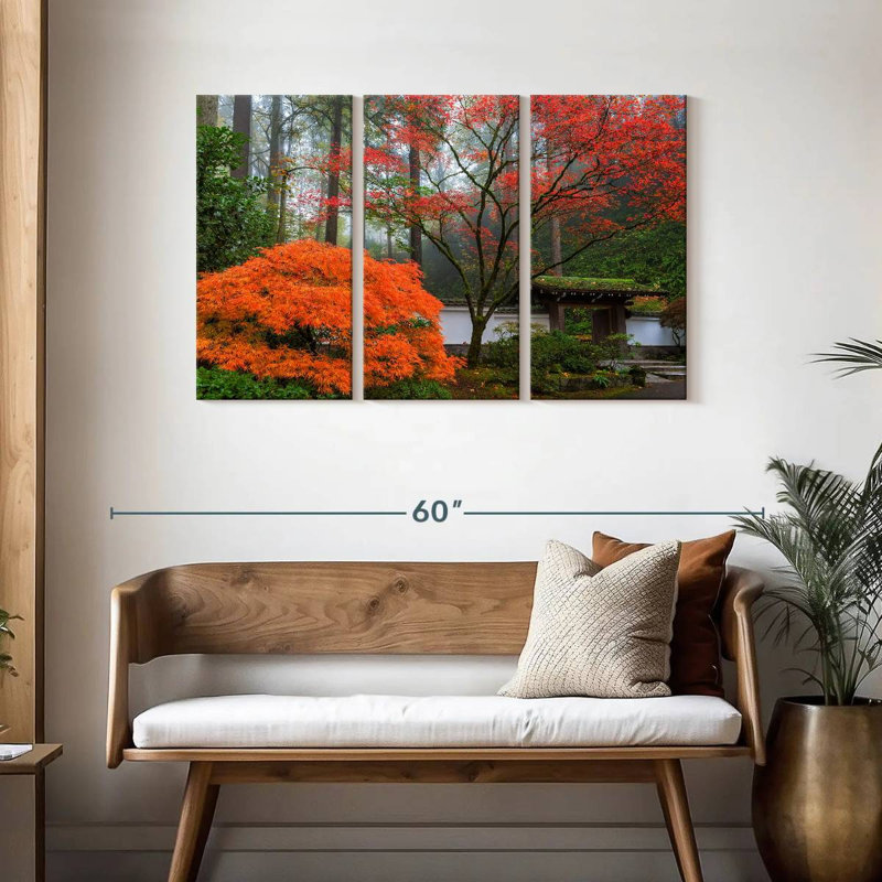Sireci Portland Japanese Park, 28" H x 45" W
