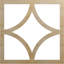 Médaillon de plafond ajouré en bois Statesman-63412339-63412345
