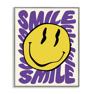 «Groovy Smile», estampe numérique par Reinders