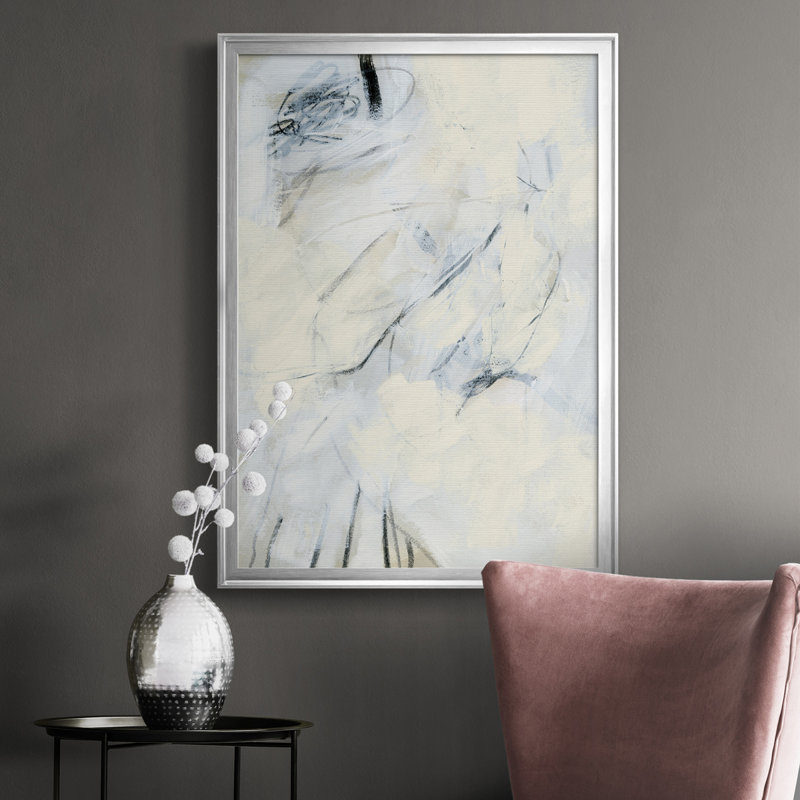 Toile encadrée de qualité supérieure Liminal Space II - prête à être accrochée, Cadre argenté, H 36,5 po x l 26,5 po x P 1 po