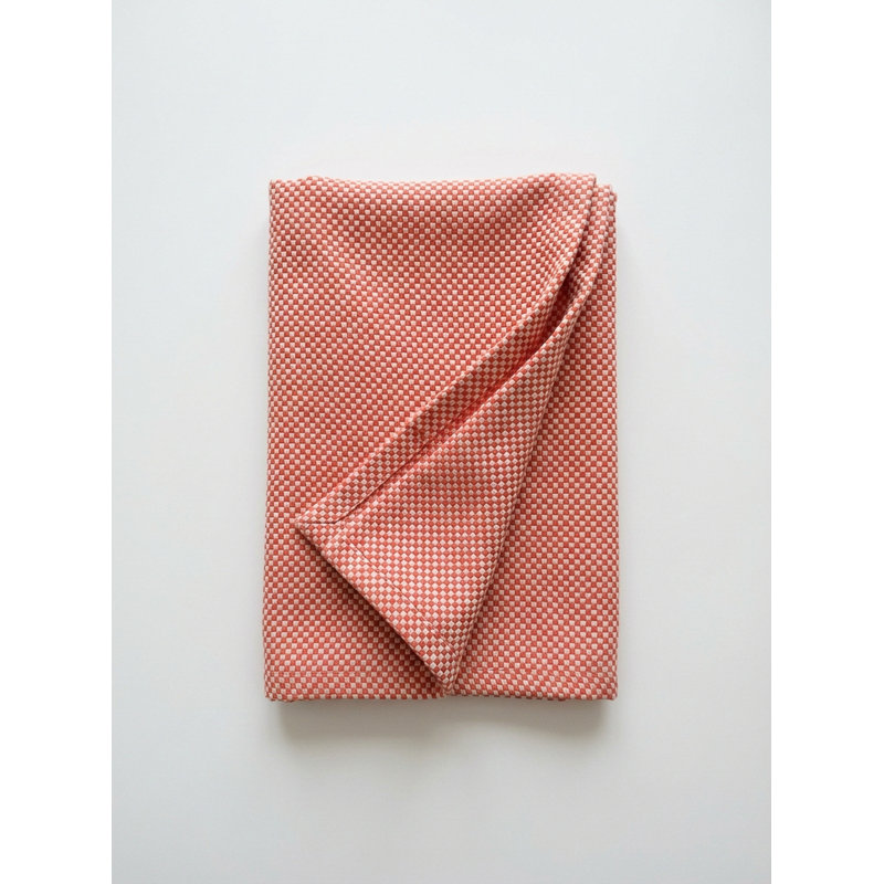 Red Horizon Weave Indoor Outdoor Table Runner 14x72