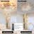 Low Profile Caged Ceiling Fan with Lights Remote Control, Embedded modern industrial ceiling fan-830949702