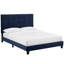 Lit plateforme capitonné en velours performance Melanie de Modway-509486773-508170948