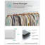 Gwenno 150cm Rolling Clothing Rack-414135072