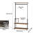 Rolling Clothing Rack
