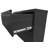 Lateral File Cabinet 3 Drawer, Black Filing Cabinet With Lock, Lockable File Cabinet For Home Office, Locking Metal File Cabinet-1001005950