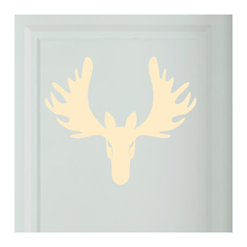 Animals Wall Decal, Beige