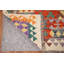 Tapis géométrique réversible en laine 10 x 13