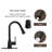 Pull Down Single Handle Kitchen Faucet-89359097