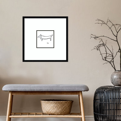 «Le Chien» par Pablo Picasso - reproduction d'un seul cadre