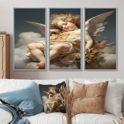 Eawood - Ailes d'ange, ensemble d'art mural