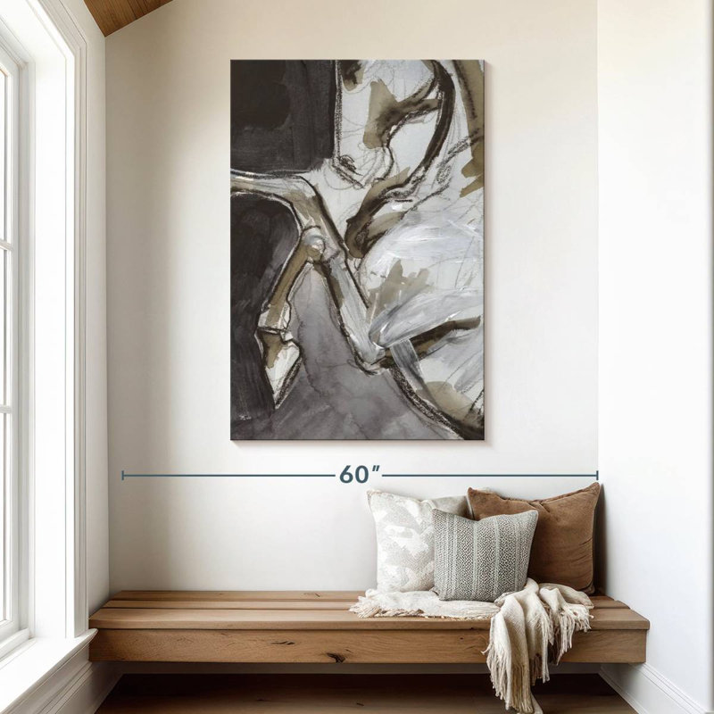 Brampt Horse Abstraction IV, H 48 po x l 32 po