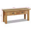 Solid Wood Storage Bench