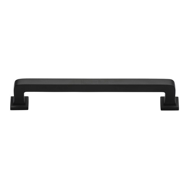 Heritage Brass Heritage Cabinet Pull Design, 221cm L x 9cm W, Matt Black