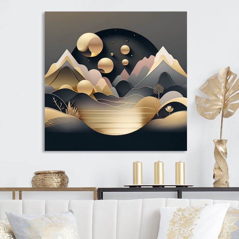 Décoration murale Kamui, H 29 po x l 29 po x P 1 po