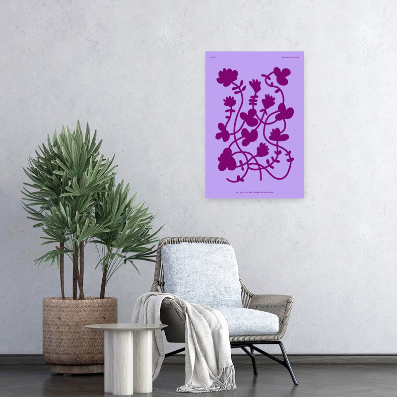Botanicalposterno01 by Treechild - Wrapped Canvas Print, 60.96 cm H x 40.64 cm W
