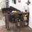 31.5"Counter Height Dining Cabinet with Storage