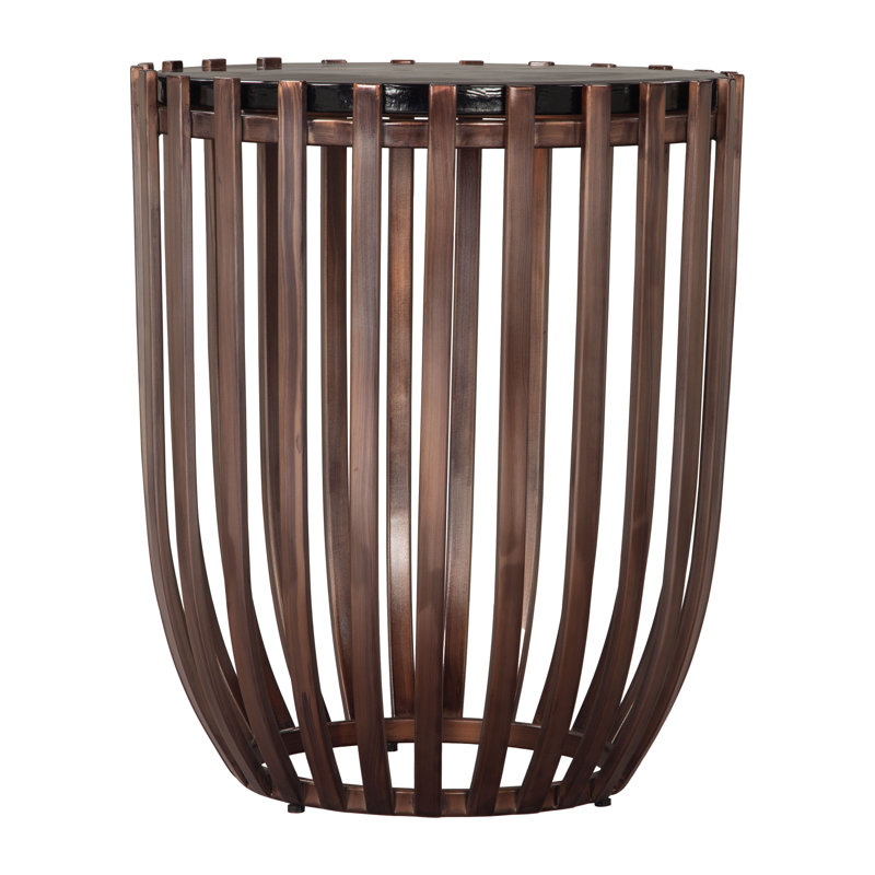 Table d'appoint Kafig bronze