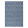 Blue Gitter Indoor/Outdoor Trellis Rug