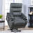 Upholstered Heated Massage Chair-1884018511