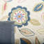 Tapis ivoire en laine crocheté à la main Hollander-21274347