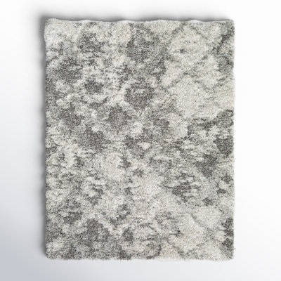 Dittman Geometric Gray/White Area Rug