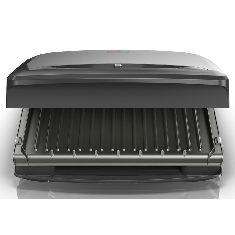 George Foreman 5-Serving Removable Plate Indoor Electric Grill