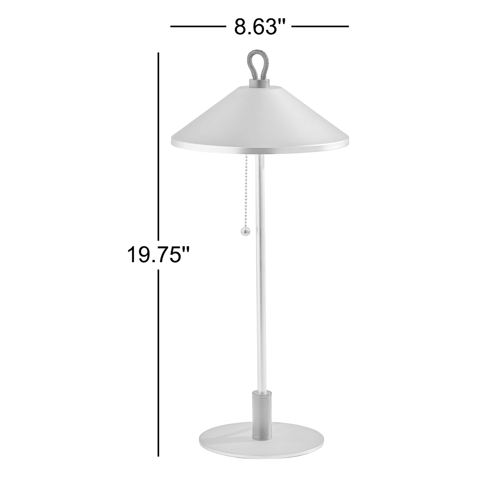 Abington Metal Desk Lamp, Black, Black