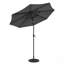 Aislynn 3m Traditional Parasol with LED Light-589452057