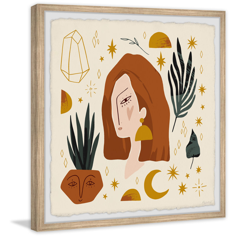 Summer Vibes - Single Picture Frame Painting, 45cm H x 45cm W x 3.81cm D