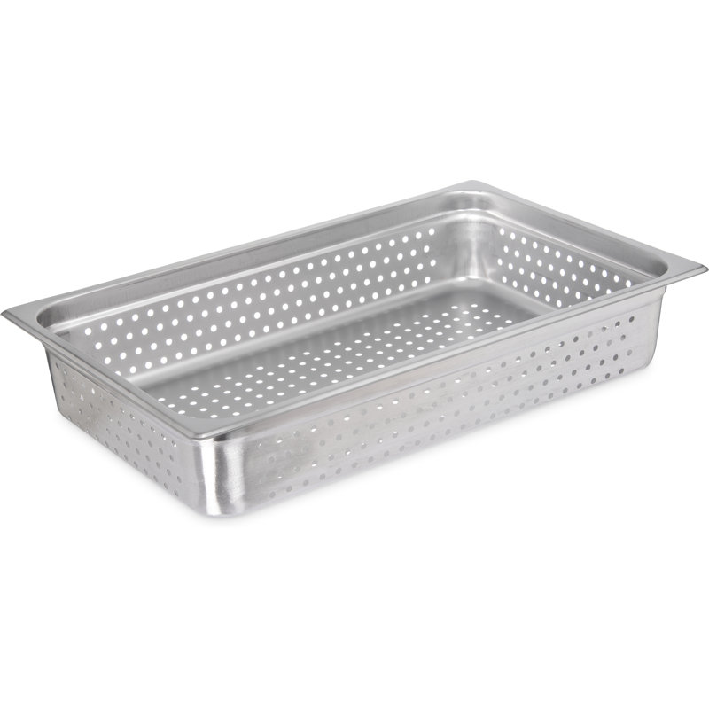 Carlisle Food Service Products DuraPan™ 4.15 Gallons Rectangle Stainless Steel Food Storage Container