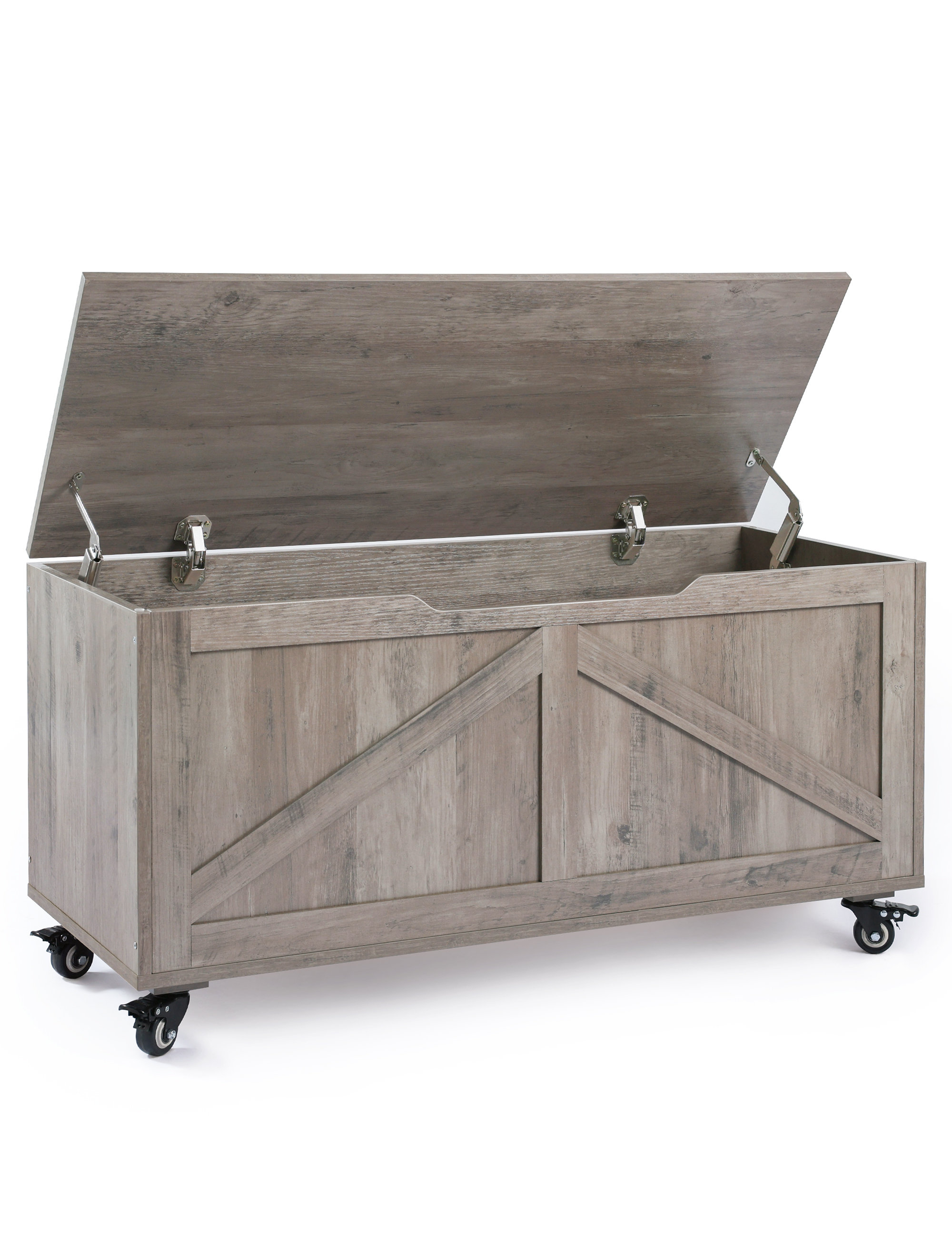 Millwood Pines Breanainn Manufactured Wood Blanket Chest & Reviews | Wayfair