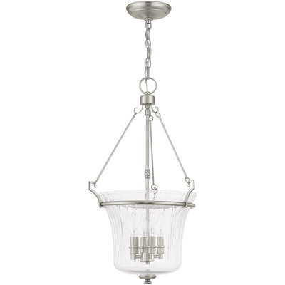 Luminaire suspendu urne 4 lumières Annabal