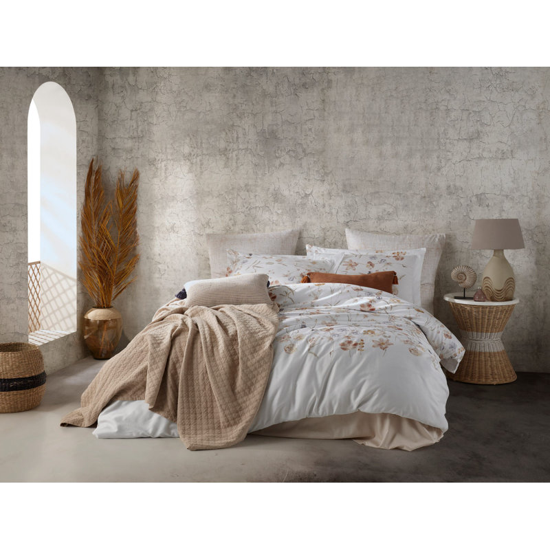 No Pattern Duvet Cover Set with Pillowcases Included
